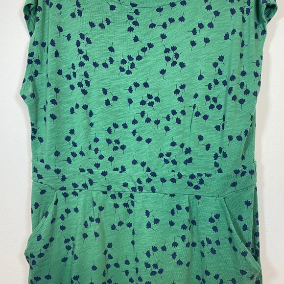 Boden Green Floral pattern dress US 16/18R - Picture 5 of 14